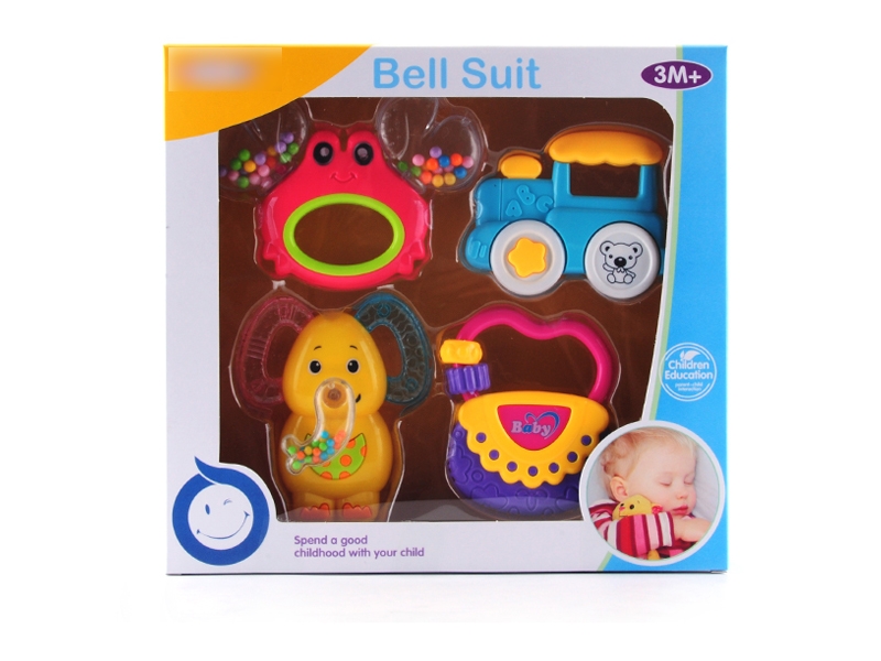 BABY RATTLE 4PCS - HP1133106