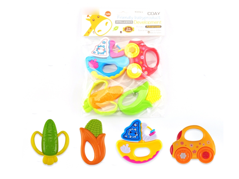 BABY RATTLE 4PCS - HP1133110