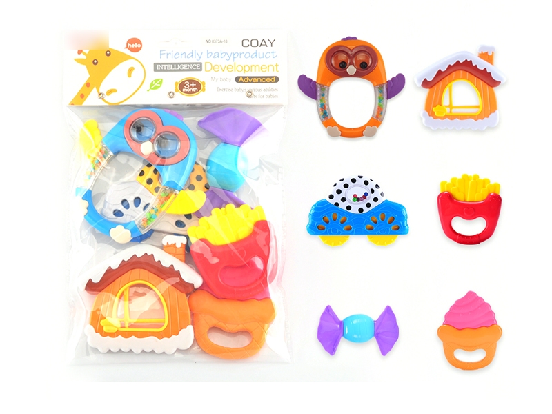 BABY RATTLE 6PCS - HP1133112
