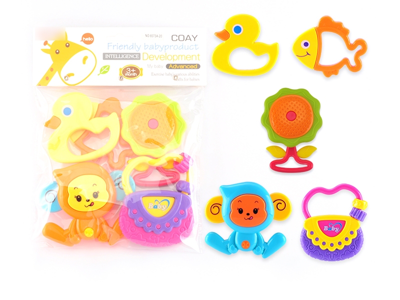 BABY RATTLE 5PCS - HP1133114