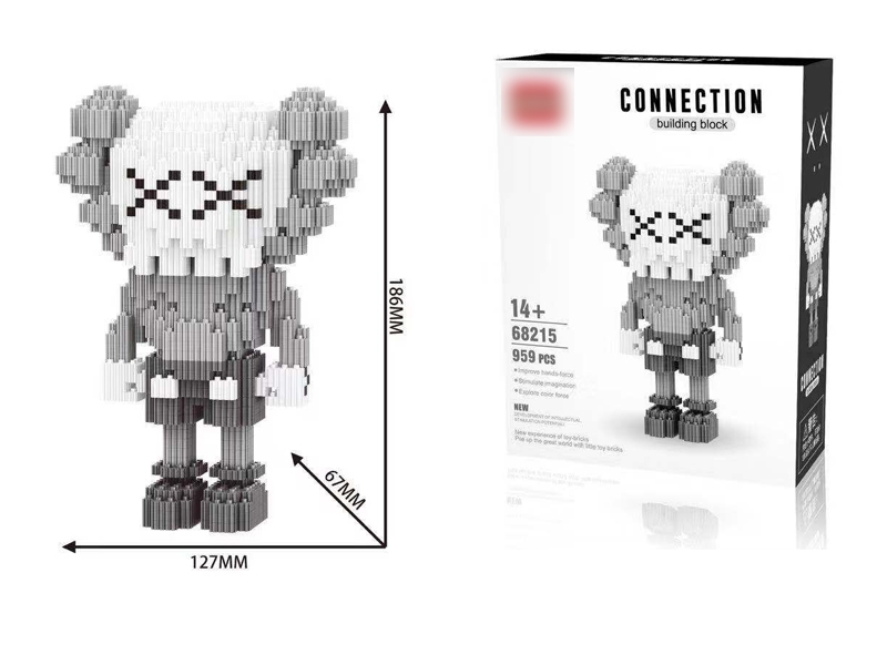 BUILDING BLOCKS 627PCS - HP1133144