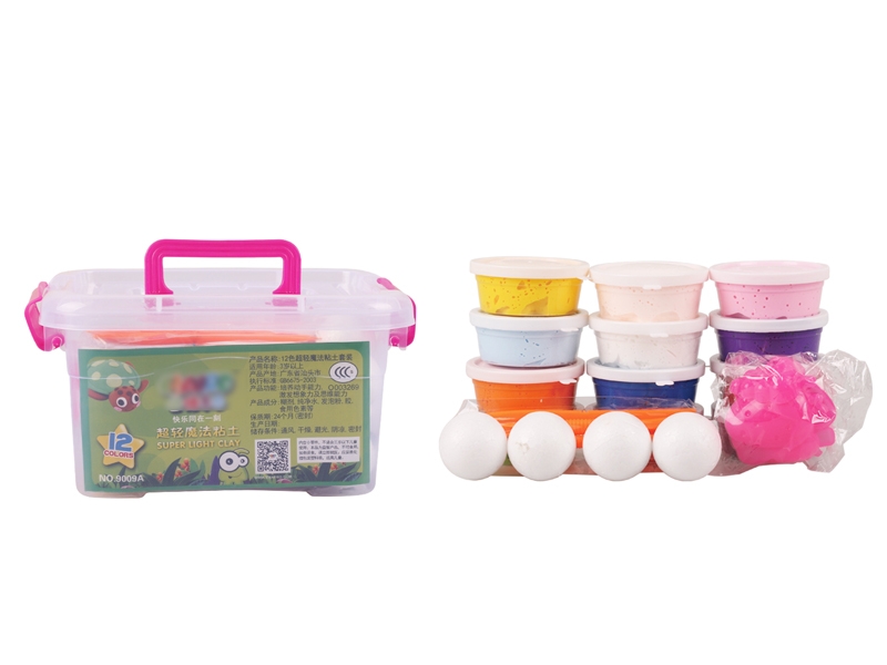 SOFT CLAY MODELLING W/TOOL 12COLORS/12PCS - HP1133163