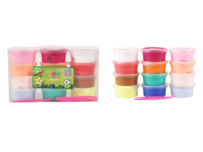 SOFT CLAY MODELLING 12COLORS/12PCS - HP1133164
