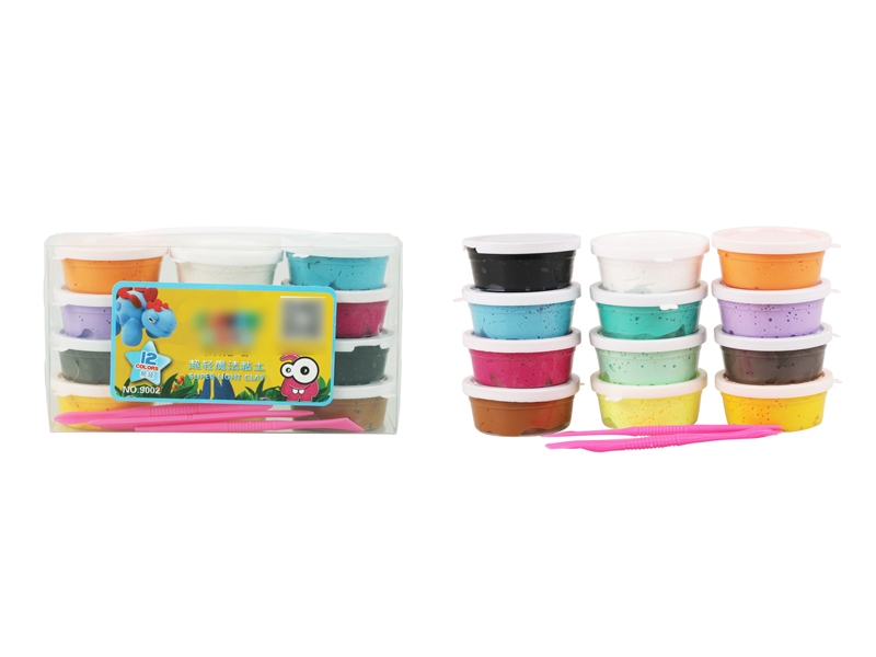 SOFT CLAY MODELLING 12COLORS/12PCS - HP1133167