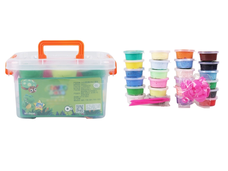 SOFT CLAY MODELLING W/TOOL 24COLORS/24PCS - HP1133170