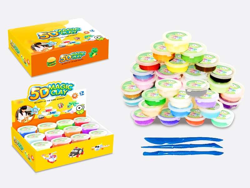 SOFT CLAY MODELLING 36COLORS/36PCS - HP1133171