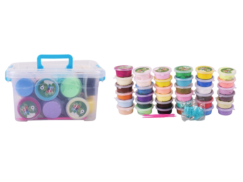 SOFT CLAY MODELLING W/TOOL 36COLORS/36PCS - HP1133175