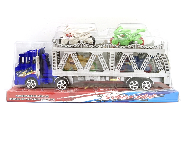 FRICTION TRUCK W/FREE WAY CAR - HP1133228