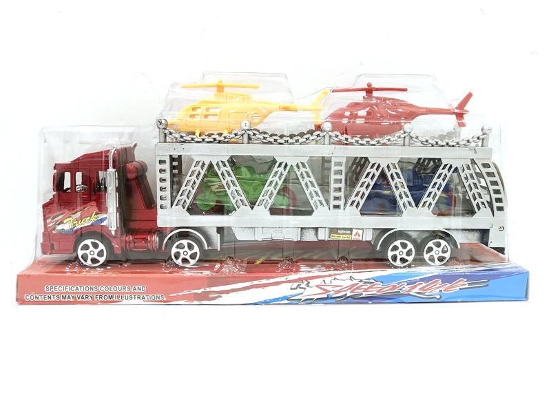 FRICTION TRUCK W/FREE WAY CAR - HP1133229