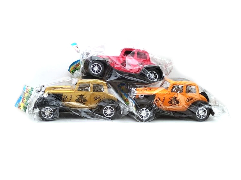 FRICTION CAR RED/YELLOW/GOLDEN - HP1133285