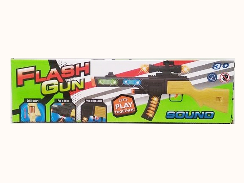 B/O FLASH GUN W/LIGHT & SOUND - HP1133300