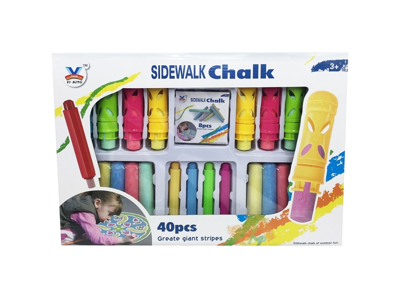 SIDEWALK CHALK (40 PCS) - HP1133563