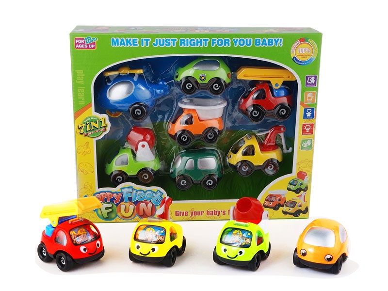 FREE WAY CARTOON CAR 7PCS - HP1133610