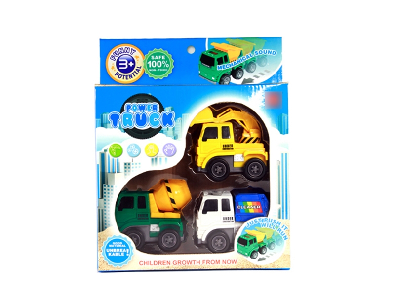 FRICTION CONSTRUCTION CAR 3PCS/6ASST - HP1133663