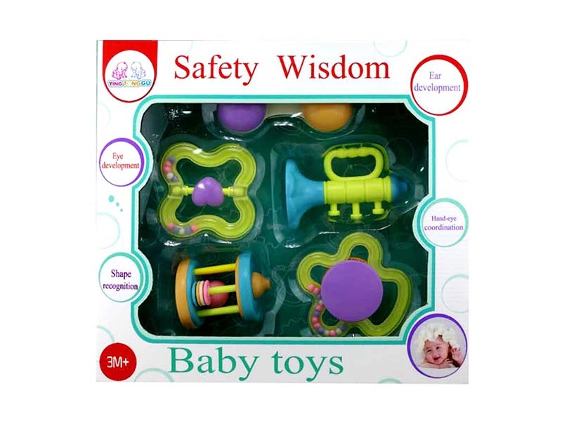 BABY RATTLE 5PCS - HP1133675