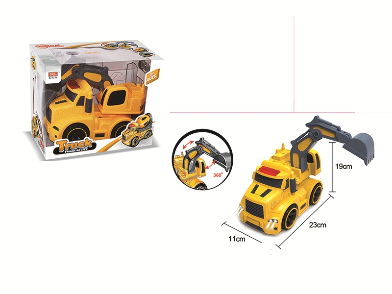 FRICTION CONSTRUCTION CAR W/LIGHT & SOUND - HP1134152