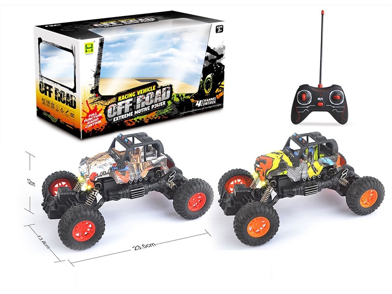 4 FUNCTION R/C CAR W/LIGHT 2 ASST. - HP1134166