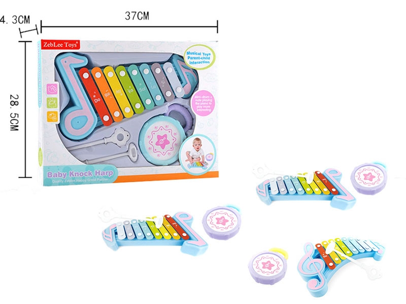 BABY KNOCK HARP 2ASST - HP1134207