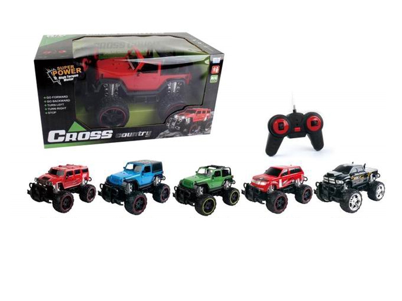 1:18 4-CHANNEL RC CAR INCLUDED BATTERY - HP1134230