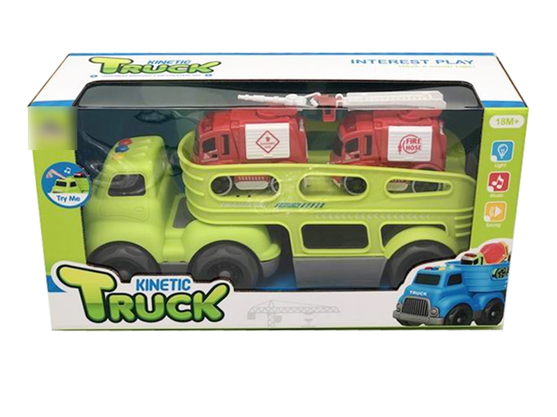 FREE WAY TRUCK WITH 2PCS FRICTION CAR - HP1134276