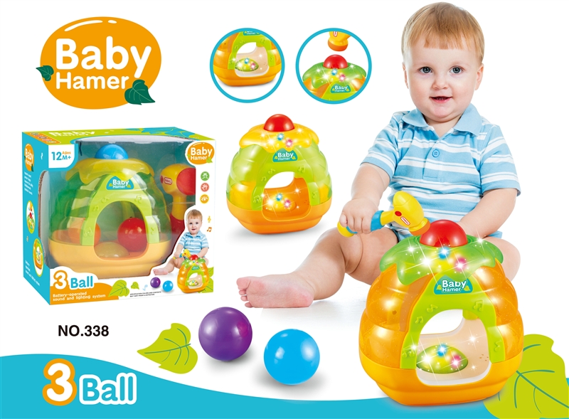 MUSIC HAMMER HOUSE W/LIGHT & MUSIC - HP1134512