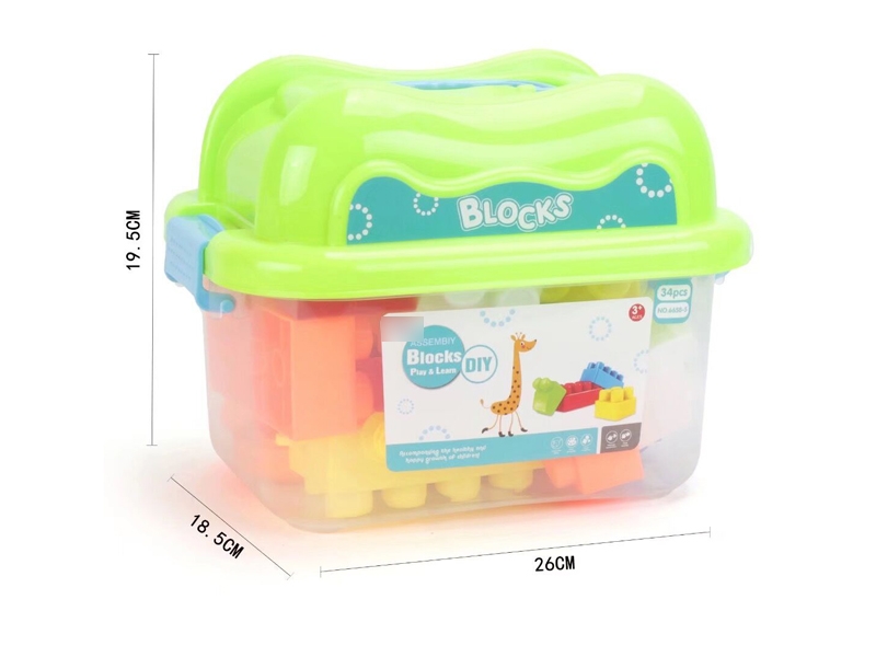 BUILDING BLOCKS 34PCS - HP1134539