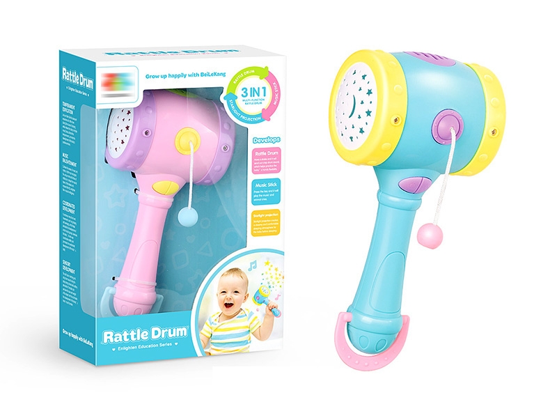 RATTLE-DRUM W/LIGHT & MUSIC - HP1134549