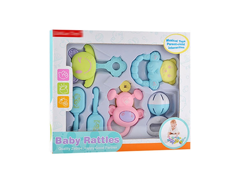 BABY RATTLE  6PCS - HP1134557