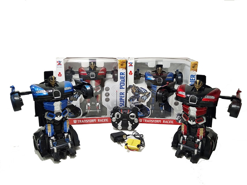 1：16 RC TRANSFORMER CAR W/LIGHT,INCLUDE BATTERY - HP1134561