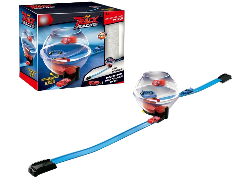RACING TRACK SET W/PULL BACK CAR 2PCS - HP1134659