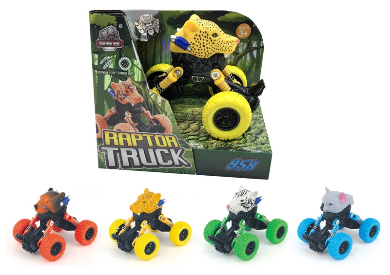 PULL BACK CLIMBLING CAR 4 ASST. - HP1134666