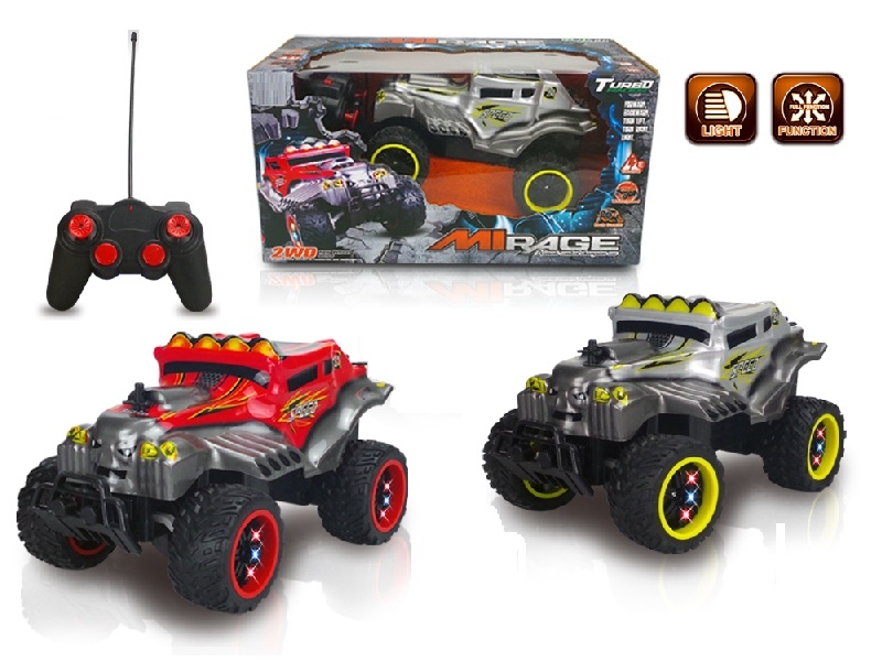 4 FUNCTION R/C CAR W/LIGHT RED, GREY - HP1134773