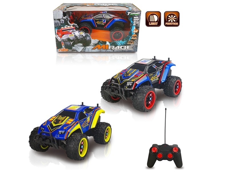 4 FUNCTION R/C CAR W/LIGHT  BLUE,BLACK - HP1134776