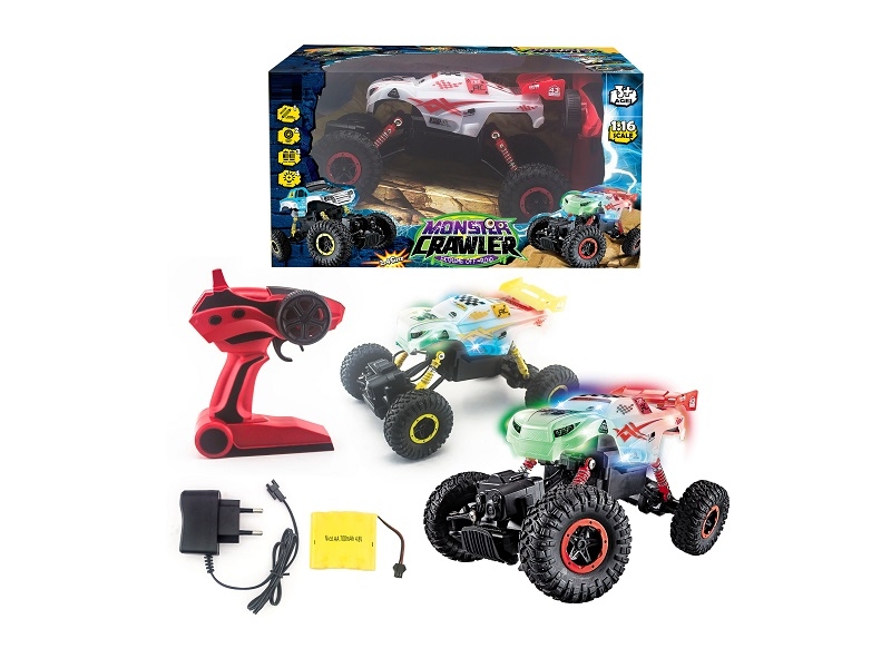 1:16 4 FUNCTION R/C CLIMBLING CAR W/LIGHT INCLUDED CHARGER  & 1*4.8V - HP1134778