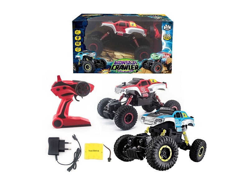 1:16 4 FUNCTION R/C CLIMBLING CAR  INCLUDED CHARGER  & 1*4.8V - HP1134781