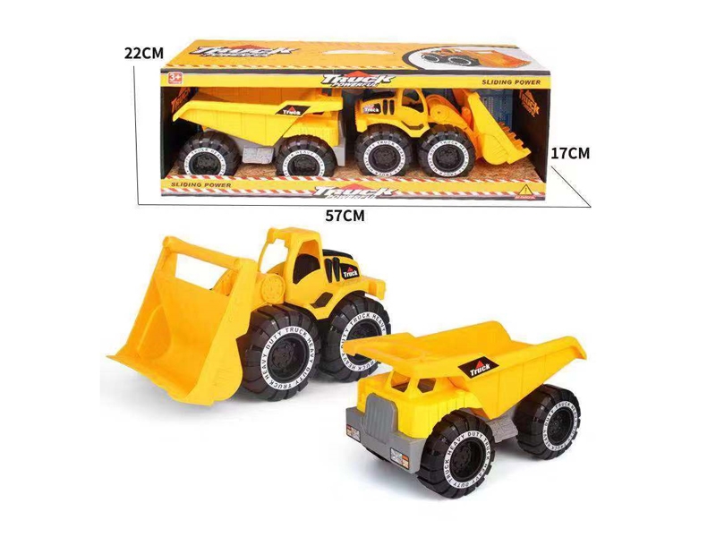 FREE WAY CONSTRUCTION CAR W/FRICTION CAR - HP1134787