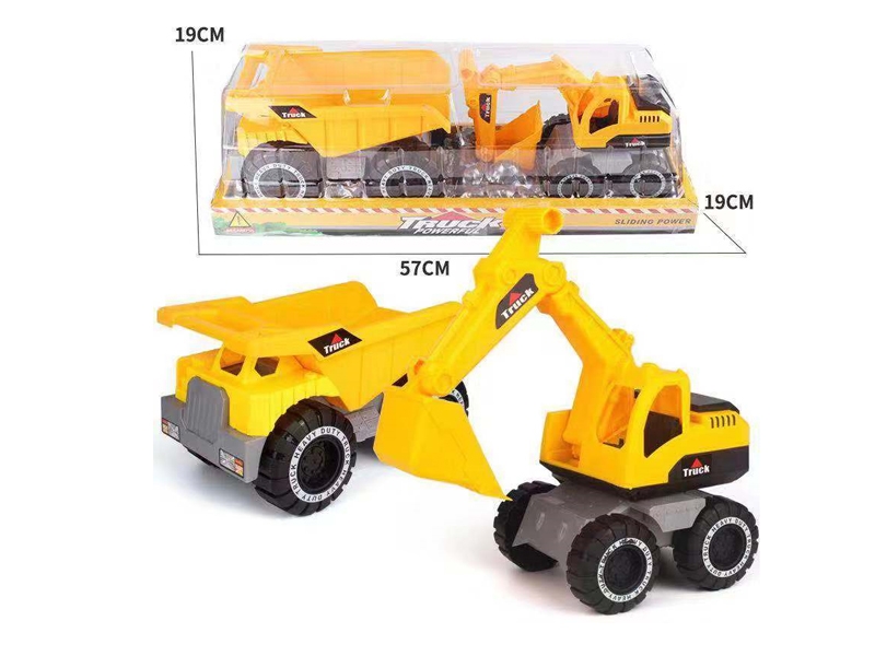FRICTION CONSTRUCTION CAR W/FREE WAY CONSTRUCTION CAR - HP1134791