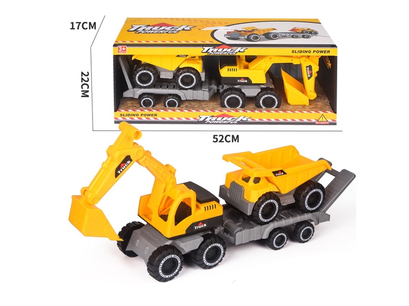 FRICTION CONSTRUCTION CAR W/FREE WAY CONSTRUCTION CAR - HP1134795