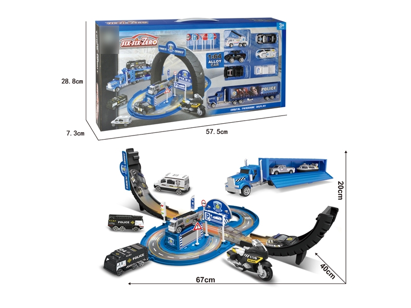 DIE CAST PARKING LOT SET - HP1134840