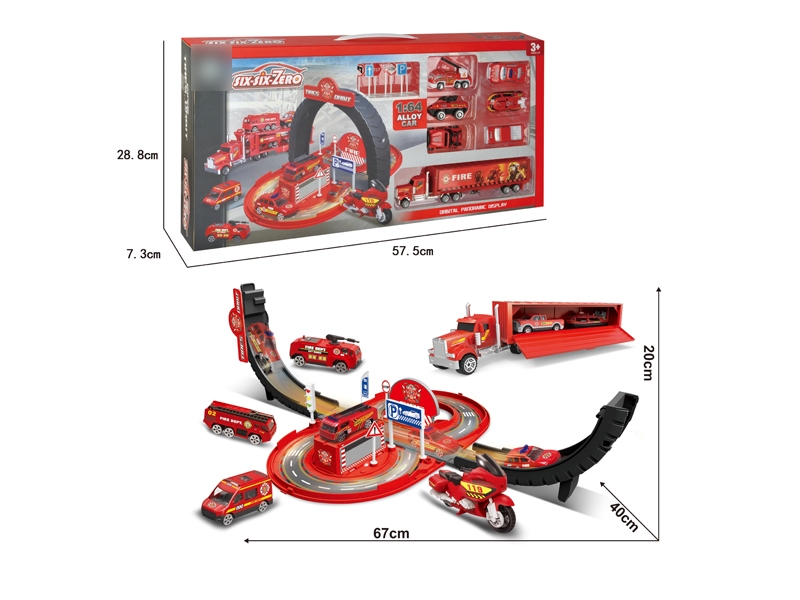 DIE CAST PARKING LOT SET - HP1134842