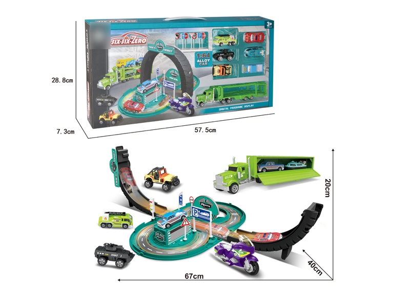DIE CAST PARKING LOT SET - HP1134843