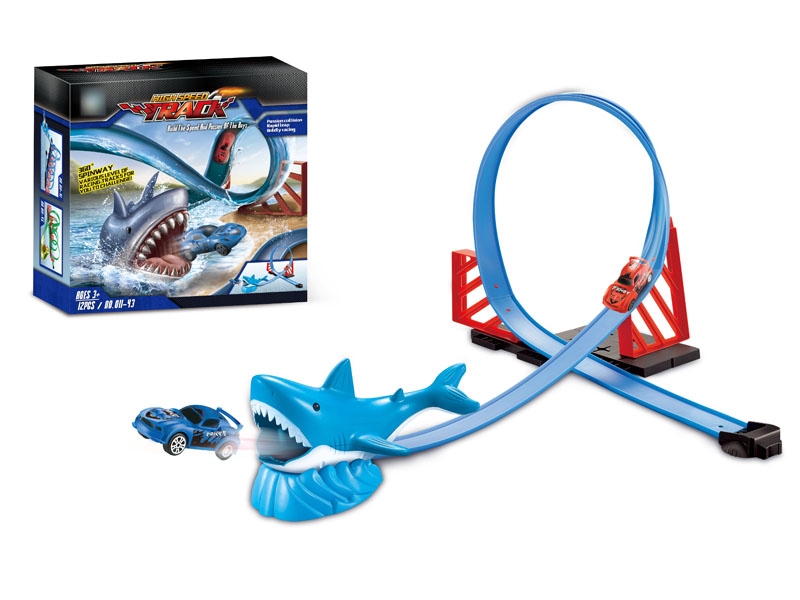 RACING TRACK SET W/PULL BACK CAR 1PCS - HP1134900