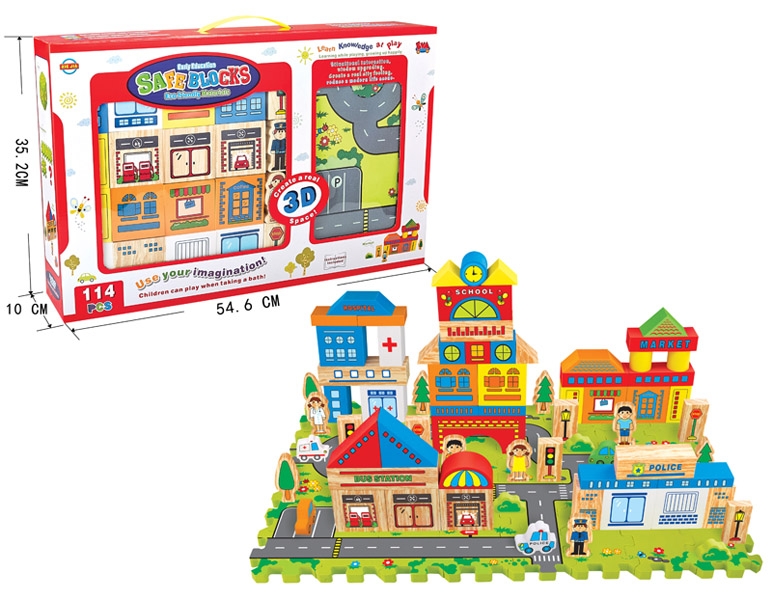 EVA BUILDING BLOCK (114 PCS) - HP1134956