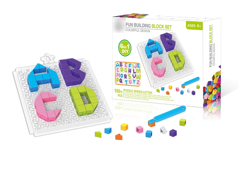 BUILDING BLOCK PUZZLE 100+PCS - HP1134977