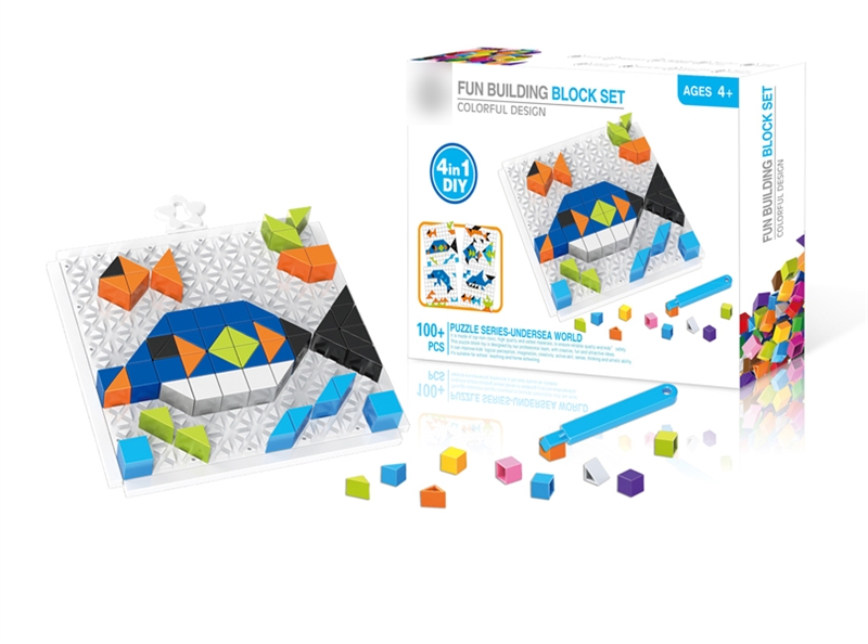 BUILDING BLOCK PUZZLE 100+PCS - HP1134979