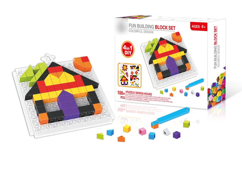 BUILDING BLOCK PUZZLE 100+PCS - HP1134980
