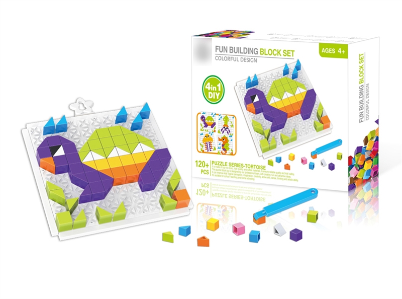 BUILDING BLOCK PUZZLE 120+PCS - HP1134982