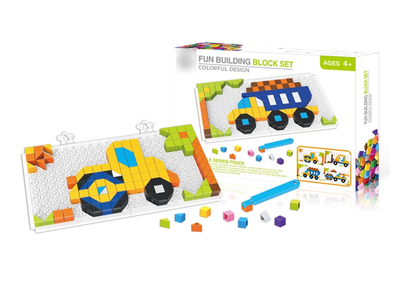 BUILDING BLOCK PUZZLE 200+PCS - HP1134989