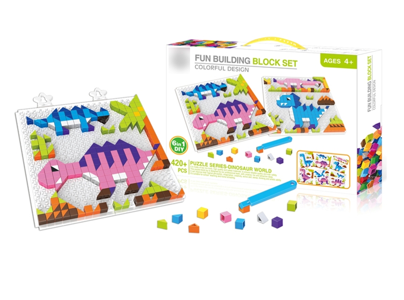BUILDING BLOCK PUZZLE 420+PCS - HP1135000