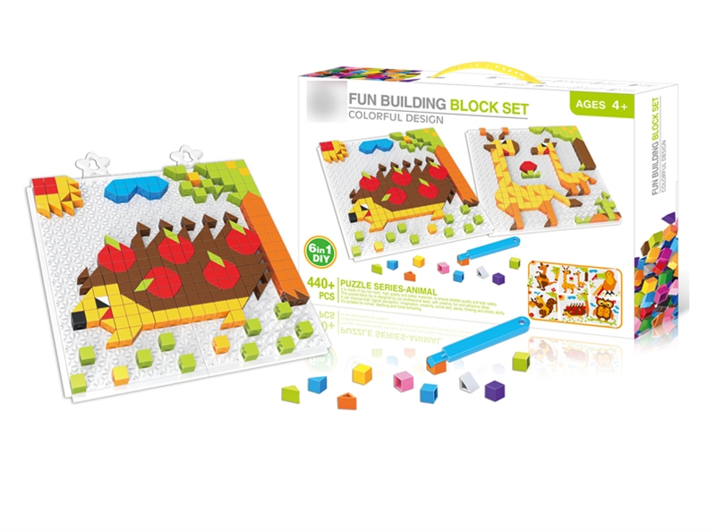 BUILDING BLOCK PUZZLE 440+PCS - HP1135003
